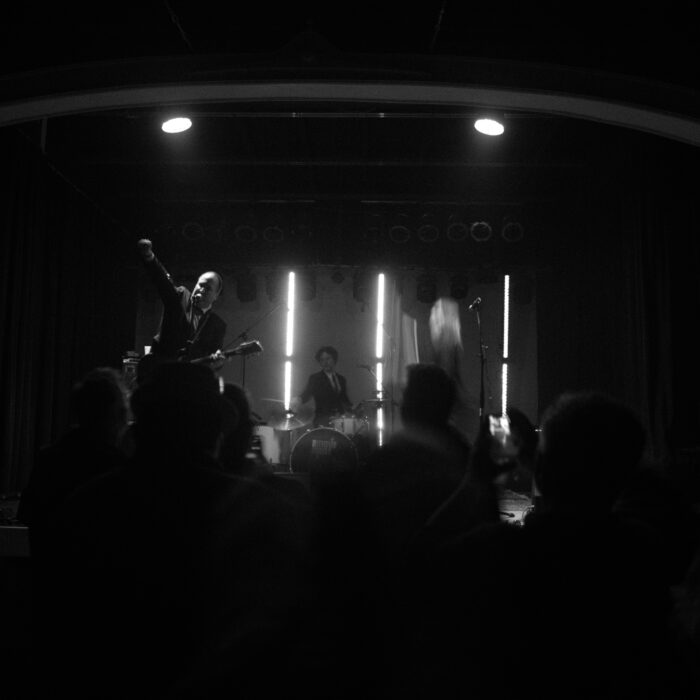 the band The Movement playing the show