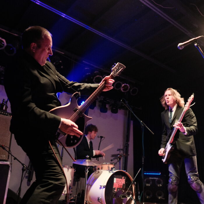 the band The Movement playing the show