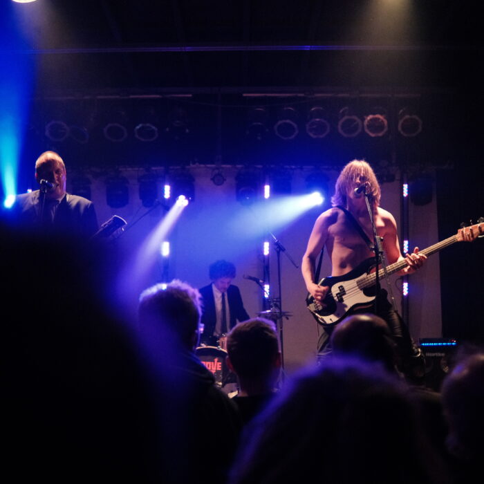 the band The Movement playing the show